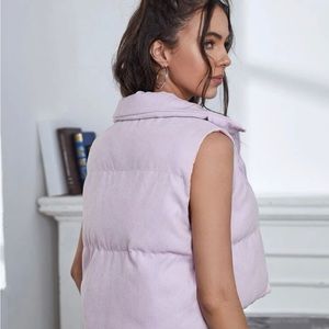 Corduroy Puffer Vest